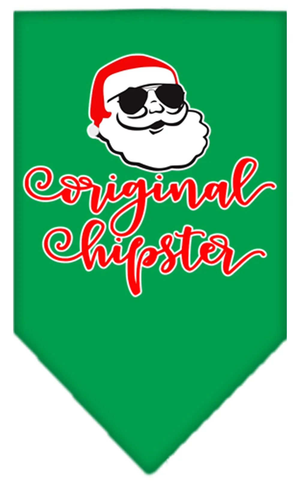 Christmas Pet Bandana "Original Hipster" - Image 5
