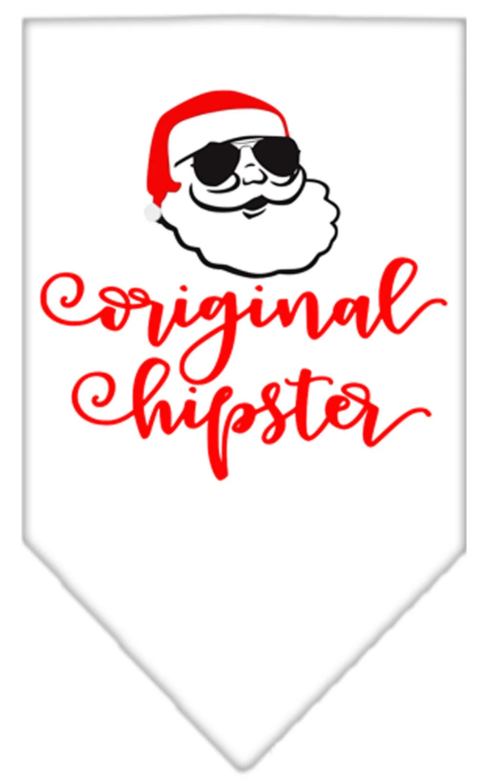 Christmas Pet Bandana "Original Hipster" - Image 7