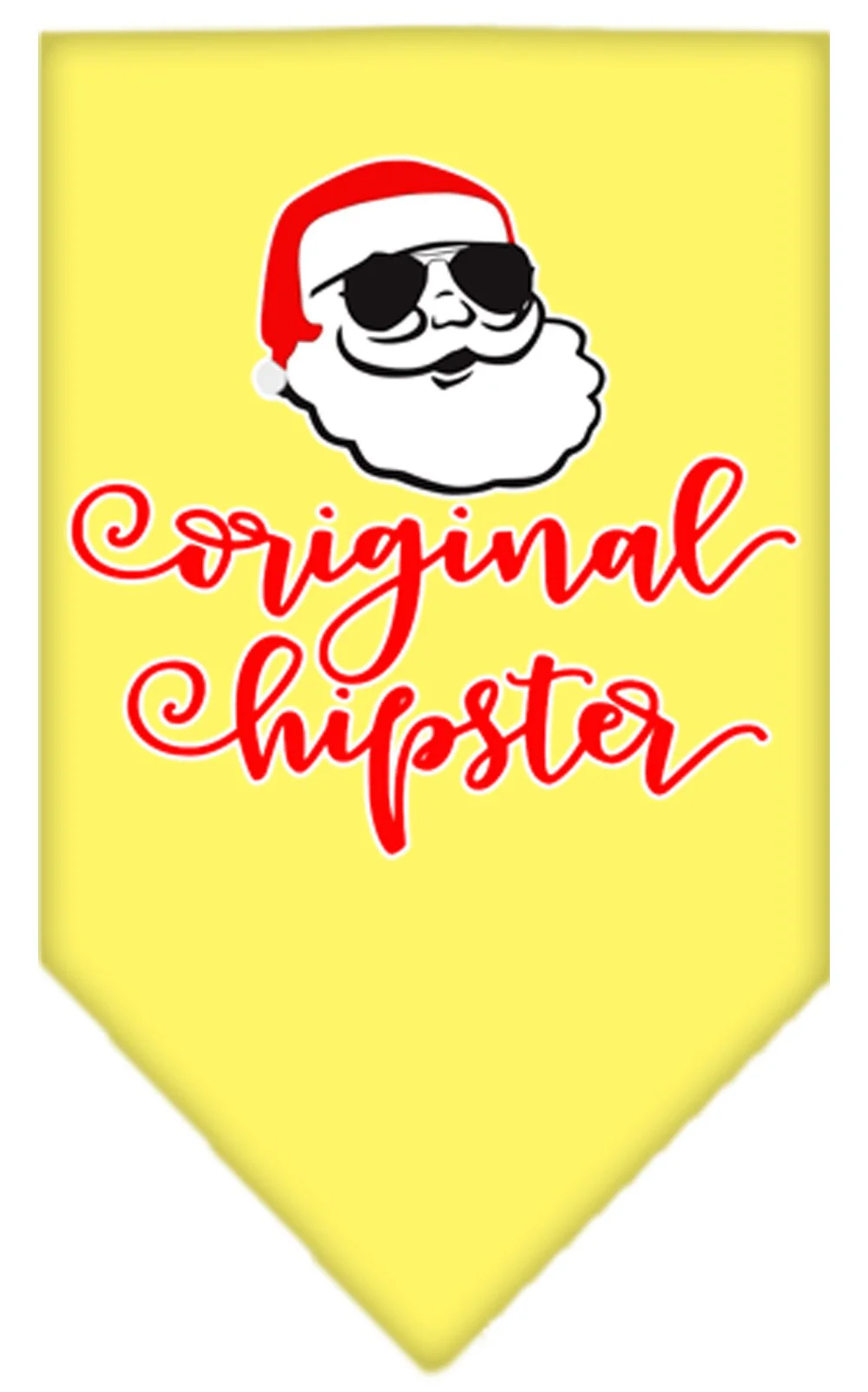 Christmas Pet Bandana "Original Hipster" - Image 8