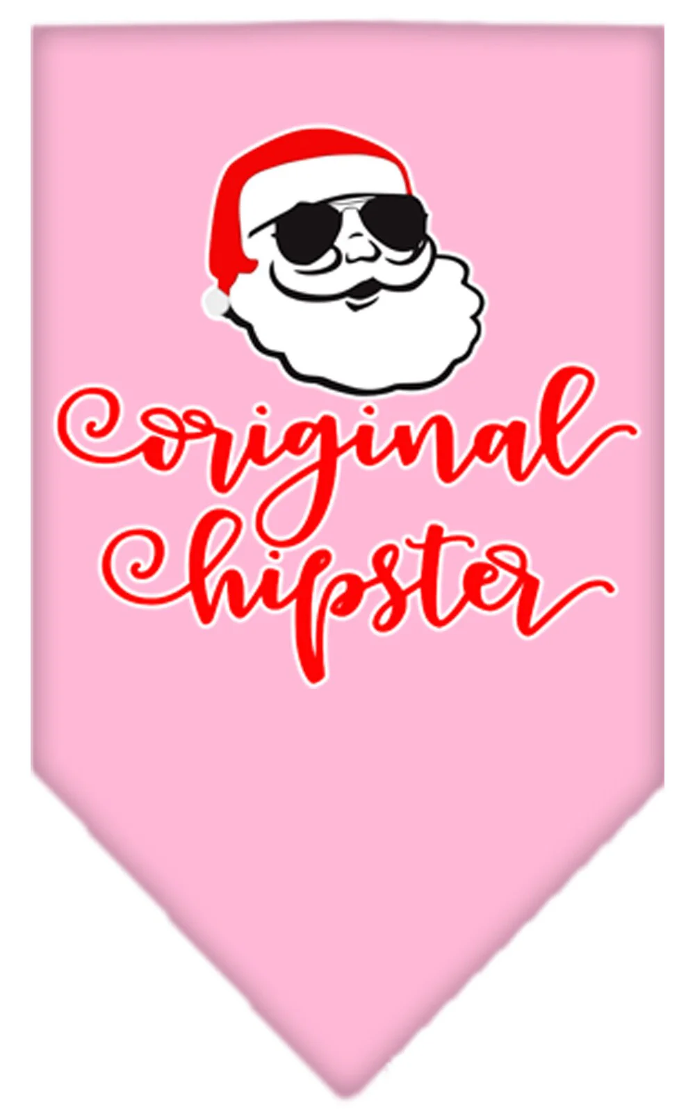Christmas Pet Bandana "Original Hipster" - Image 9