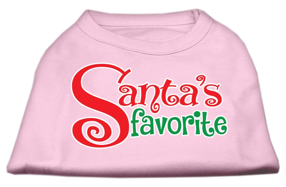 Christmas Pet Dog & Cat Shirt Screen Printed, "Santa's Favorite" - Image 10