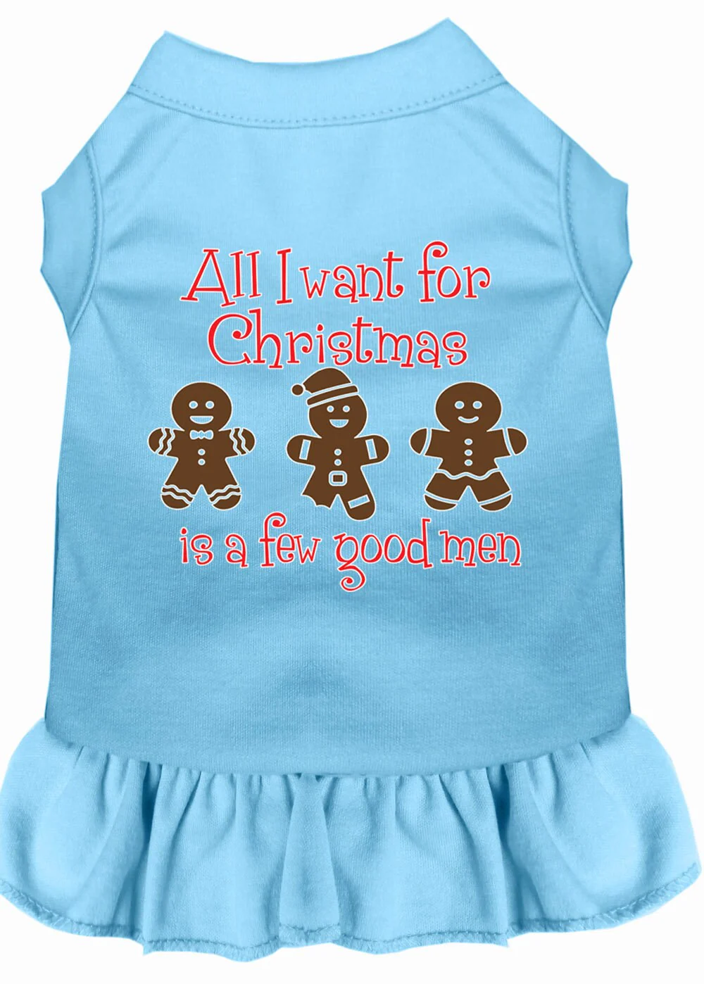 Christmas Pet Dress, "All I Want For Christmas Is A Few Good Men" - Image 10