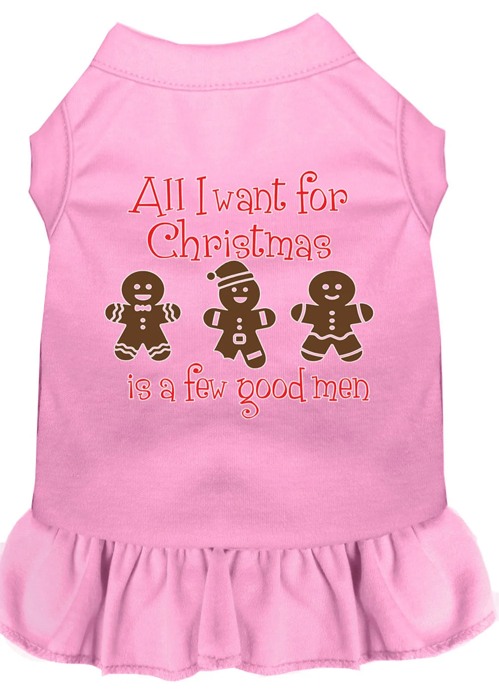 Christmas Pet Dress, "All I Want For Christmas Is A Few Good Men" - Image 7