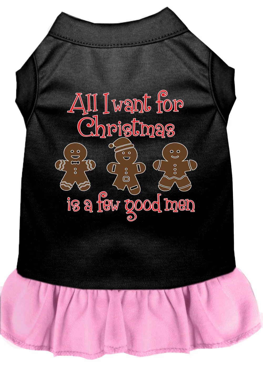 Christmas Pet Dress, "All I Want For Christmas Is A Few Good Men" - Image 8