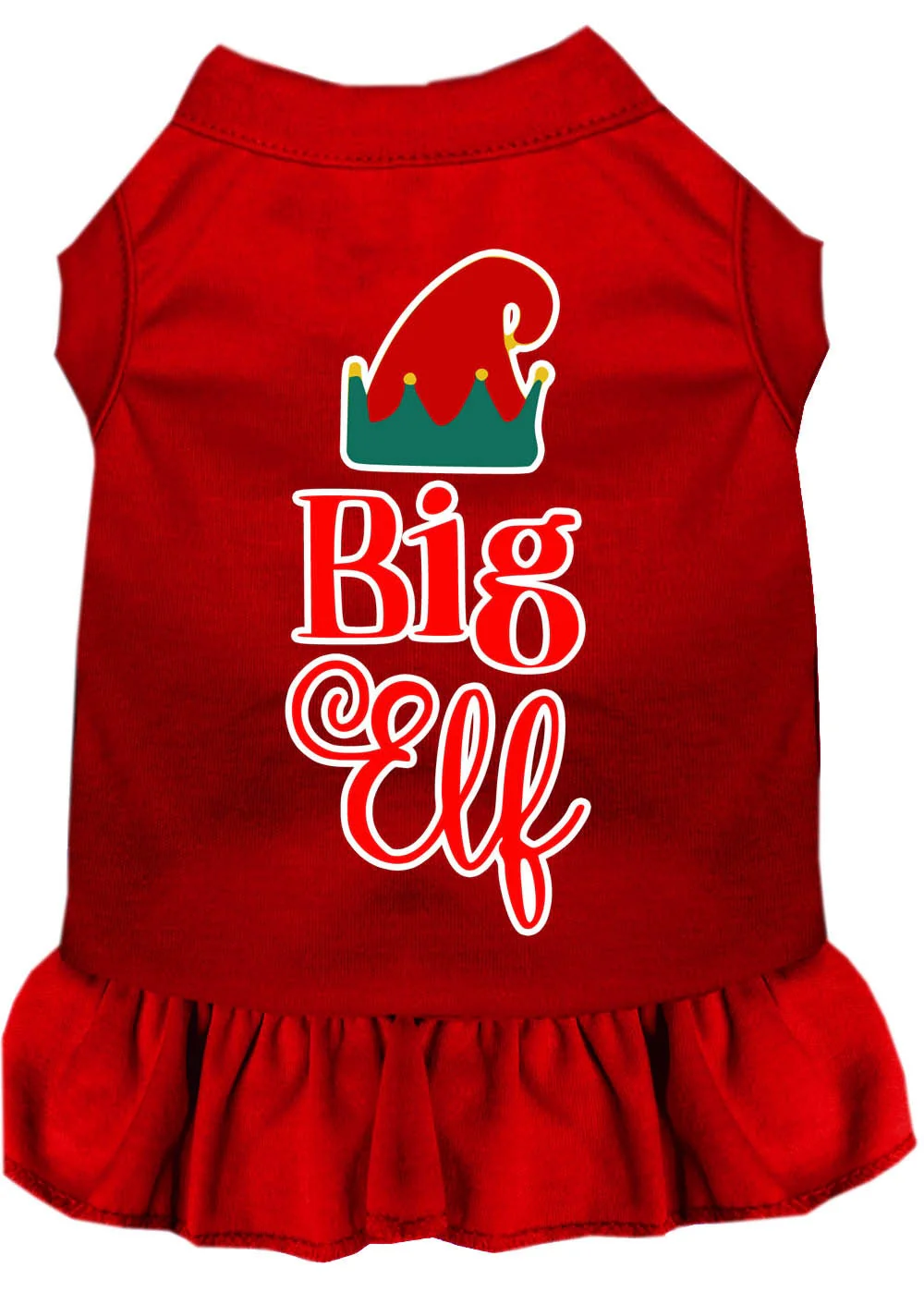 Christmas Pet Dress "Big Elf" - Image 10