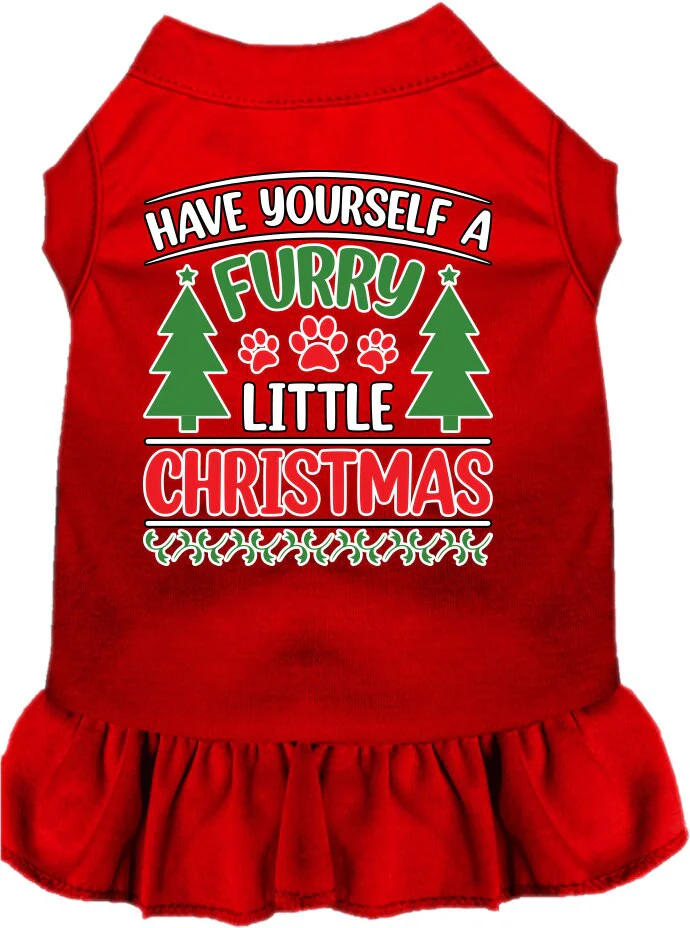 Christmas Pet Dress "Have Yourself A Furry Little Christmas" - Image 10