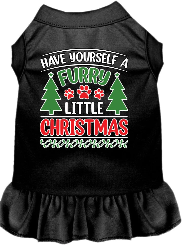 Christmas Pet Dress "Have Yourself A Furry Little Christmas" - Image 3