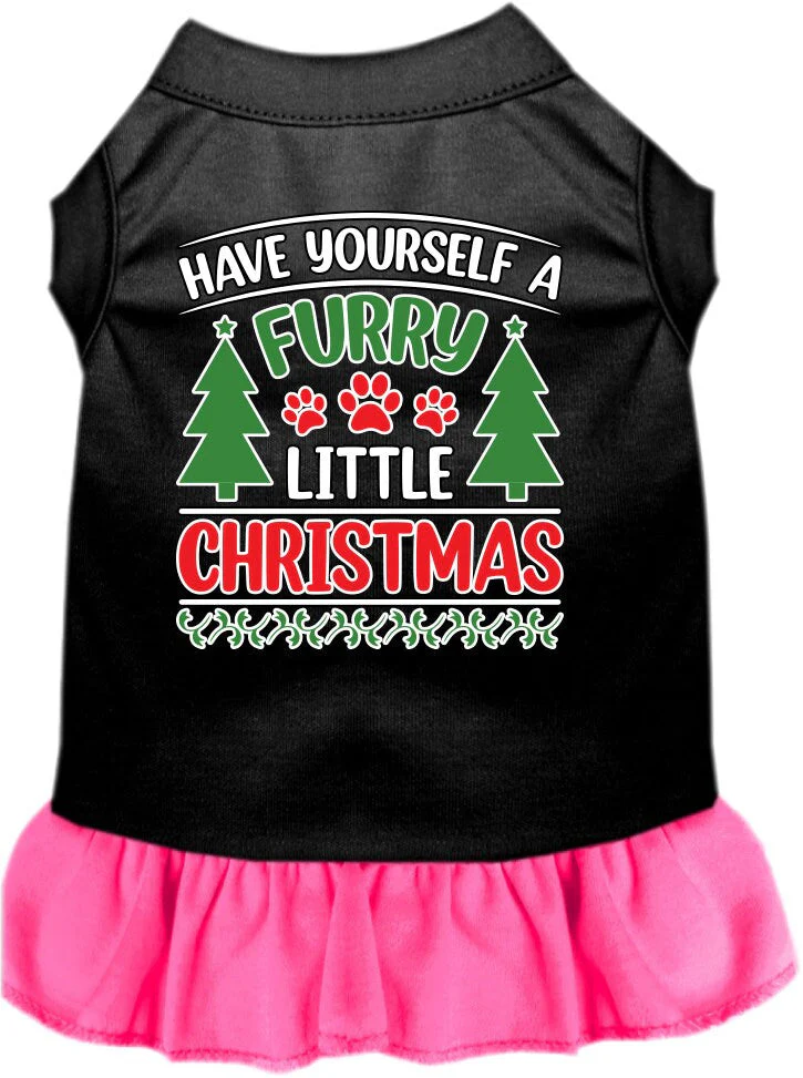 Christmas Pet Dress "Have Yourself A Furry Little Christmas" - Image 4