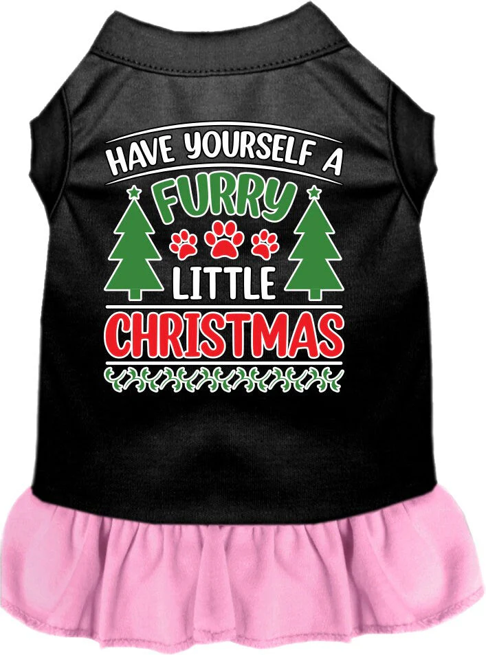 Christmas Pet Dress "Have Yourself A Furry Little Christmas" - Image 5
