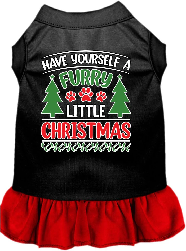 Christmas Pet Dress "Have Yourself A Furry Little Christmas" - Image 6