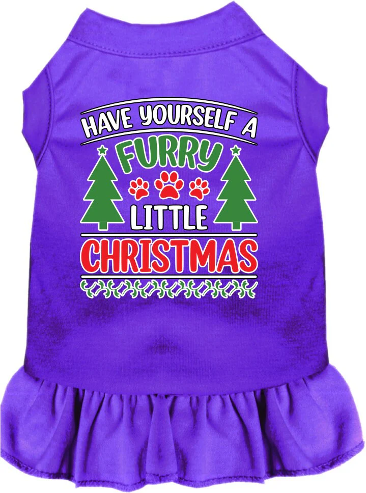 Christmas Pet Dress "Have Yourself A Furry Little Christmas" - Image 7