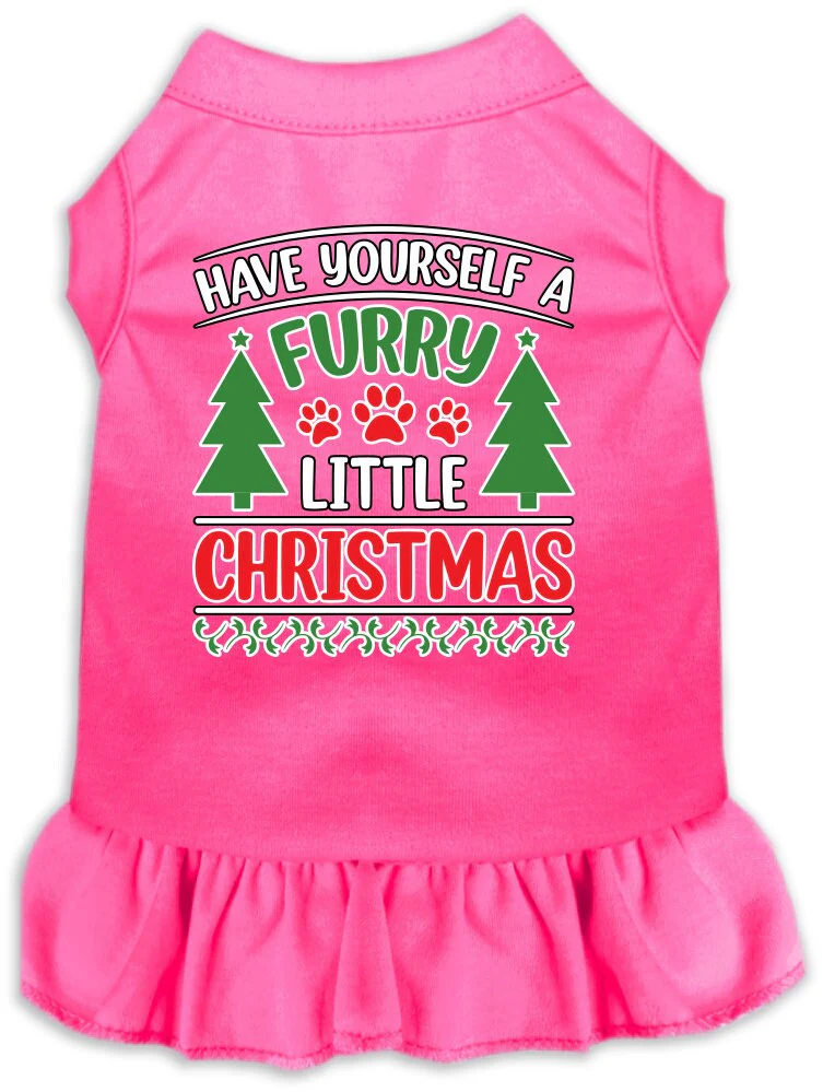 Christmas Pet Dress "Have Yourself A Furry Little Christmas" - Image 8