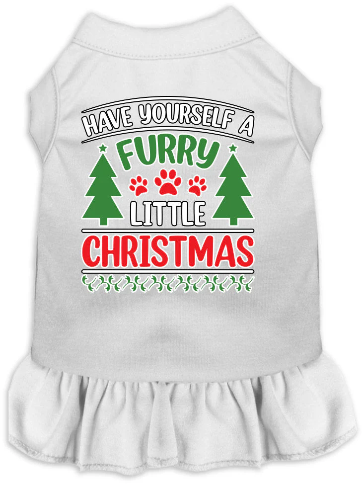 Christmas Pet Dress "Have Yourself A Furry Little Christmas" - Image 9