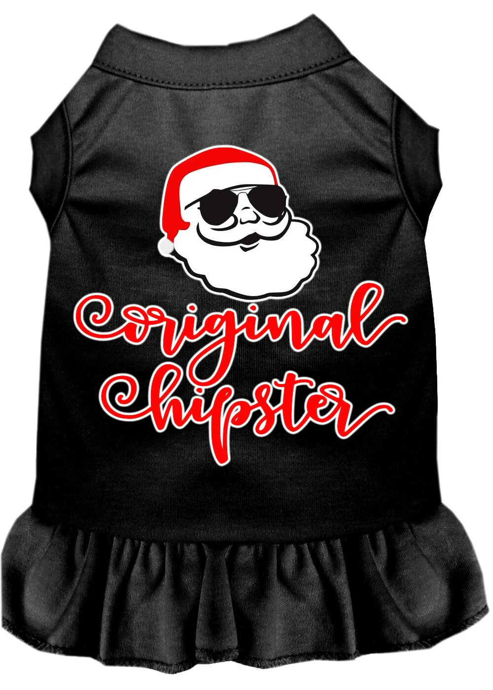 Christmas Pet Dress "Original Hipster" - Image 3