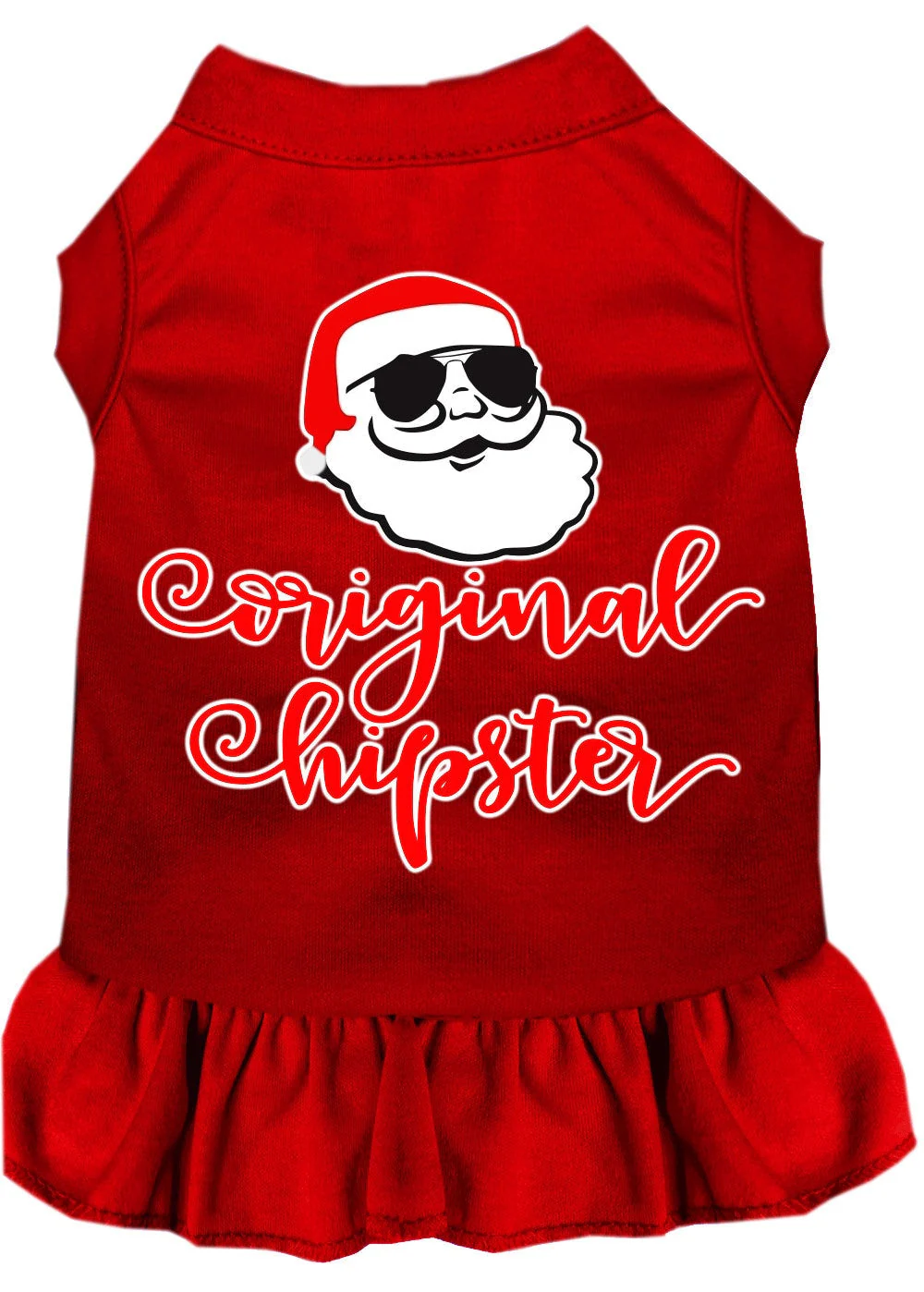 Christmas Pet Dress "Original Hipster" - Image 5