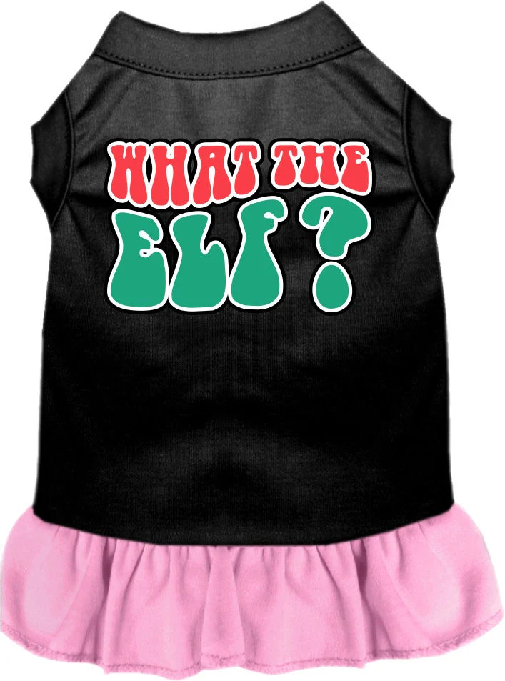 Christmas Pet Dress "What The Elf" - Image 10