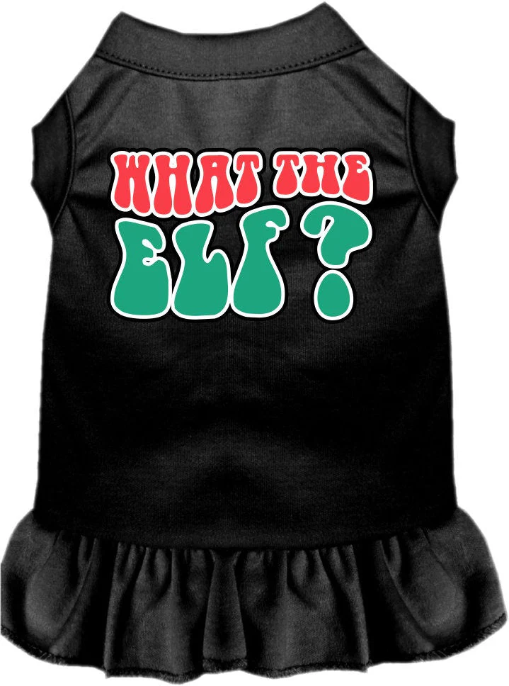 Christmas Pet Dress "What The Elf" - Image 7