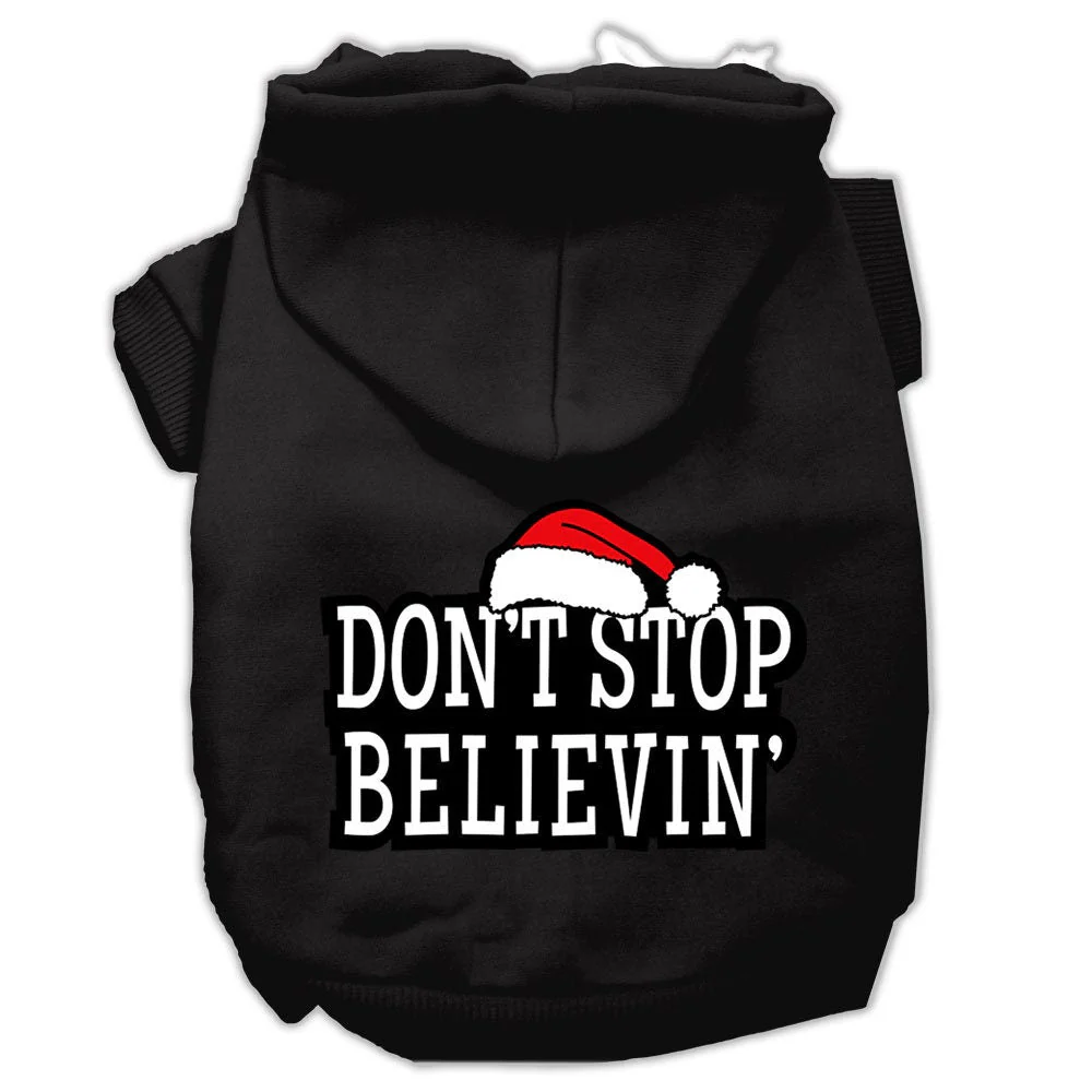 Christmas Pet Hoodie, "Don't Stop Believin" - Image 7