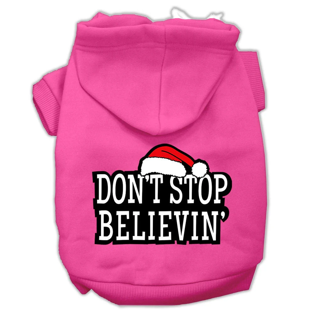 Christmas Pet Hoodie, "Don't Stop Believin" - Image 8
