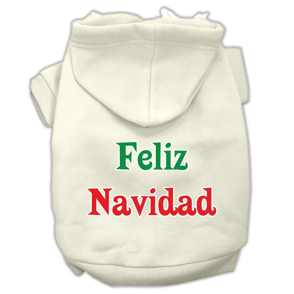 Christmas Pet Hoodie "Feliz Navidad" - Image 5