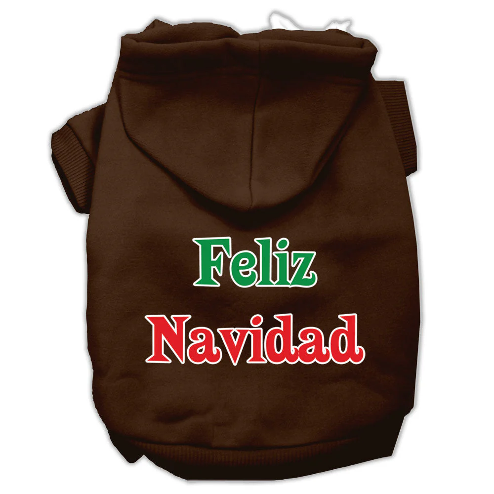 Christmas Pet Hoodie "Feliz Navidad" - Image 7