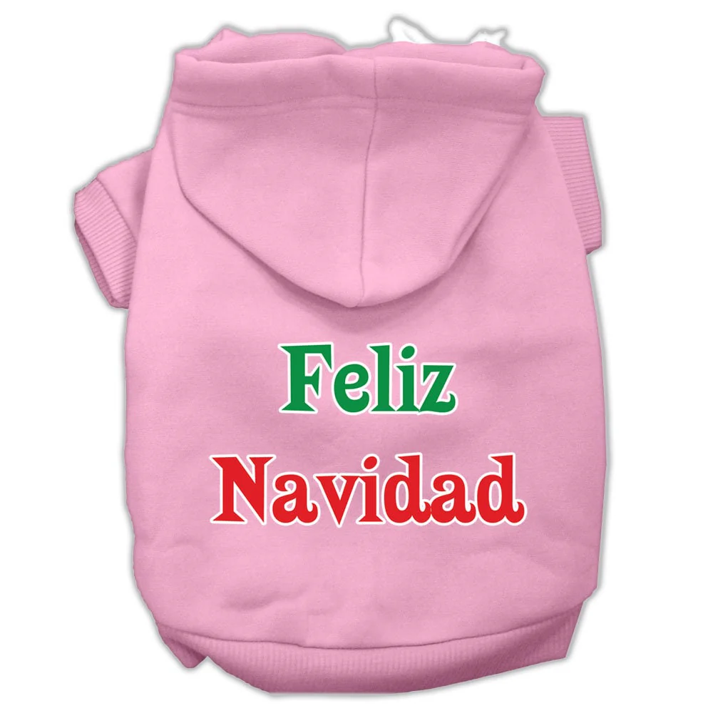 Christmas Pet Hoodie "Feliz Navidad" - Image 8