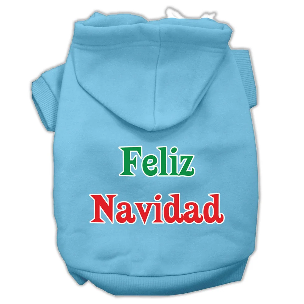 Christmas Pet Hoodie "Feliz Navidad" - Image 9