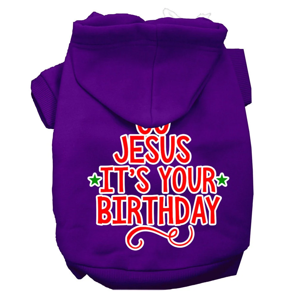 Christmas Pet Hoodie "Go Jesus, It's Your Birthday" - Image 10