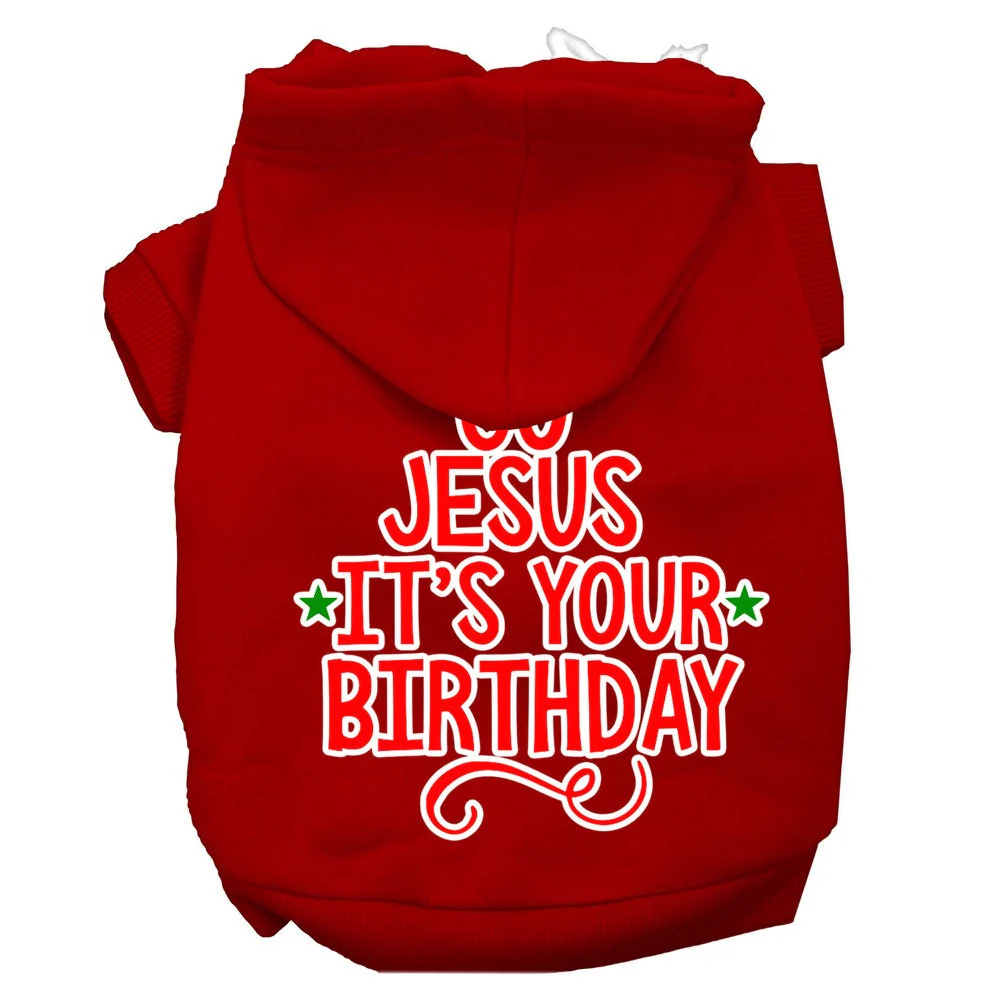 Christmas Pet Hoodie "Go Jesus, It's Your Birthday" - Image 7