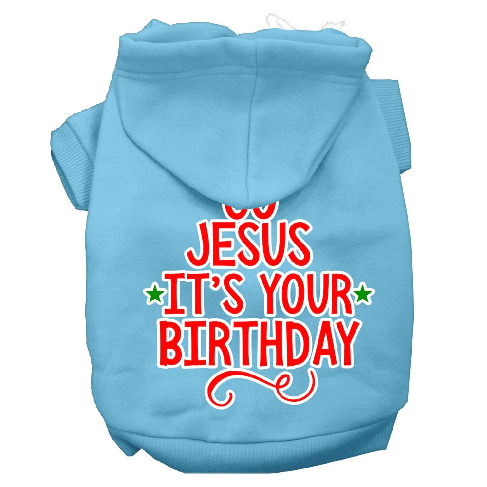 Christmas Pet Hoodie "Go Jesus, It's Your Birthday" - Image 8