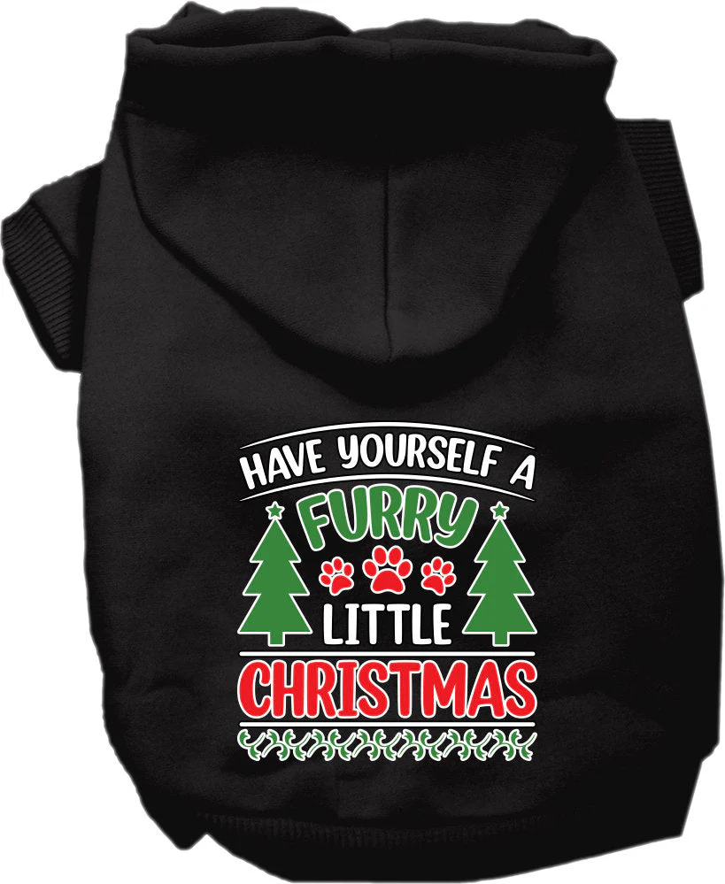Christmas Pet Hoodie, "Have Yourself A Furry Little Christmas" - Image 3
