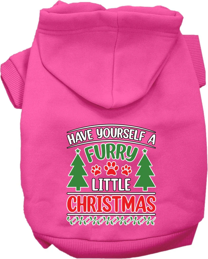 Christmas Pet Hoodie, "Have Yourself A Furry Little Christmas" - Image 4