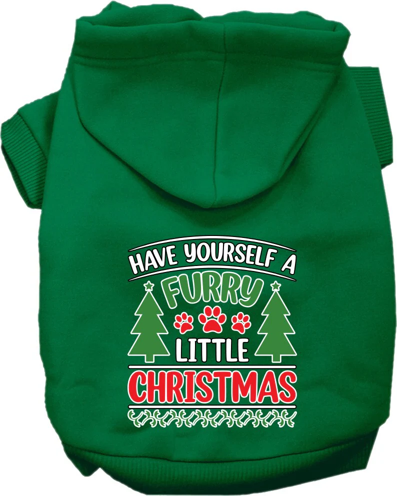 Christmas Pet Hoodie, "Have Yourself A Furry Little Christmas" - Image 6