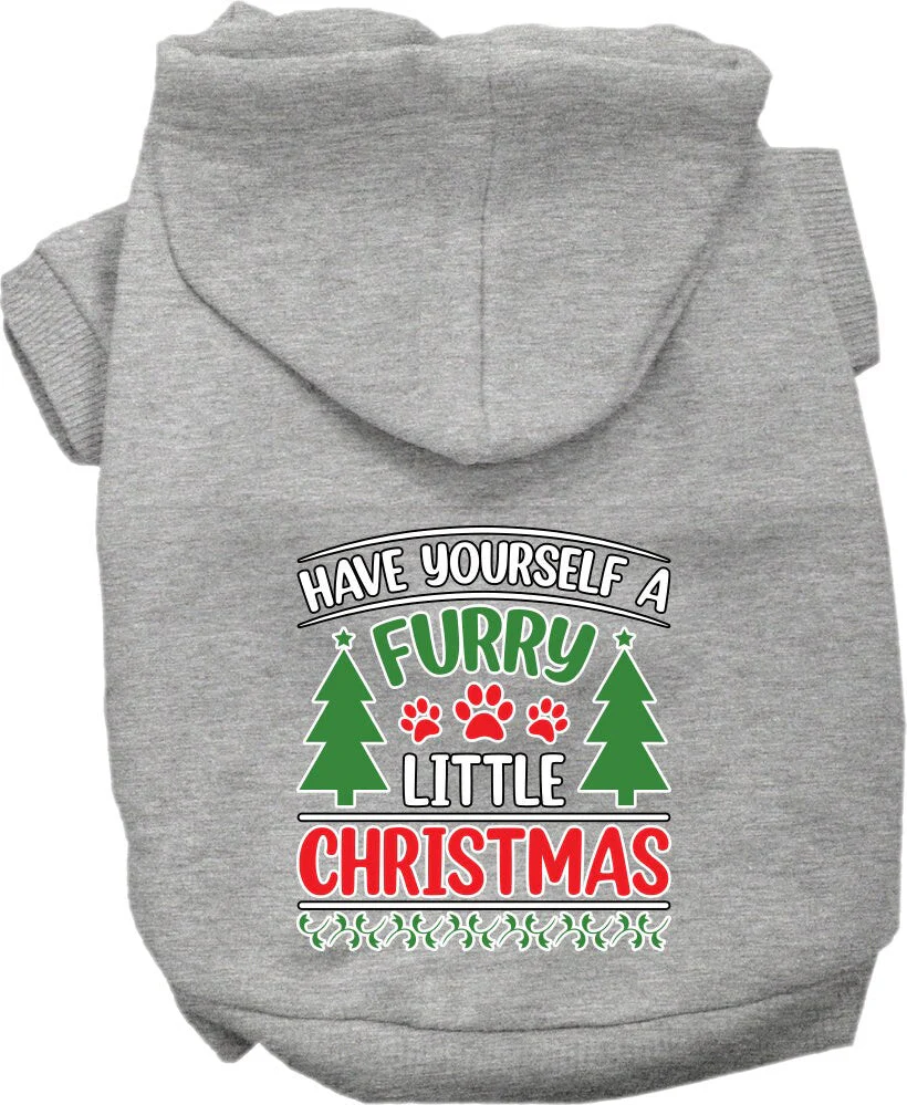 Christmas Pet Hoodie, "Have Yourself A Furry Little Christmas" - Image 7