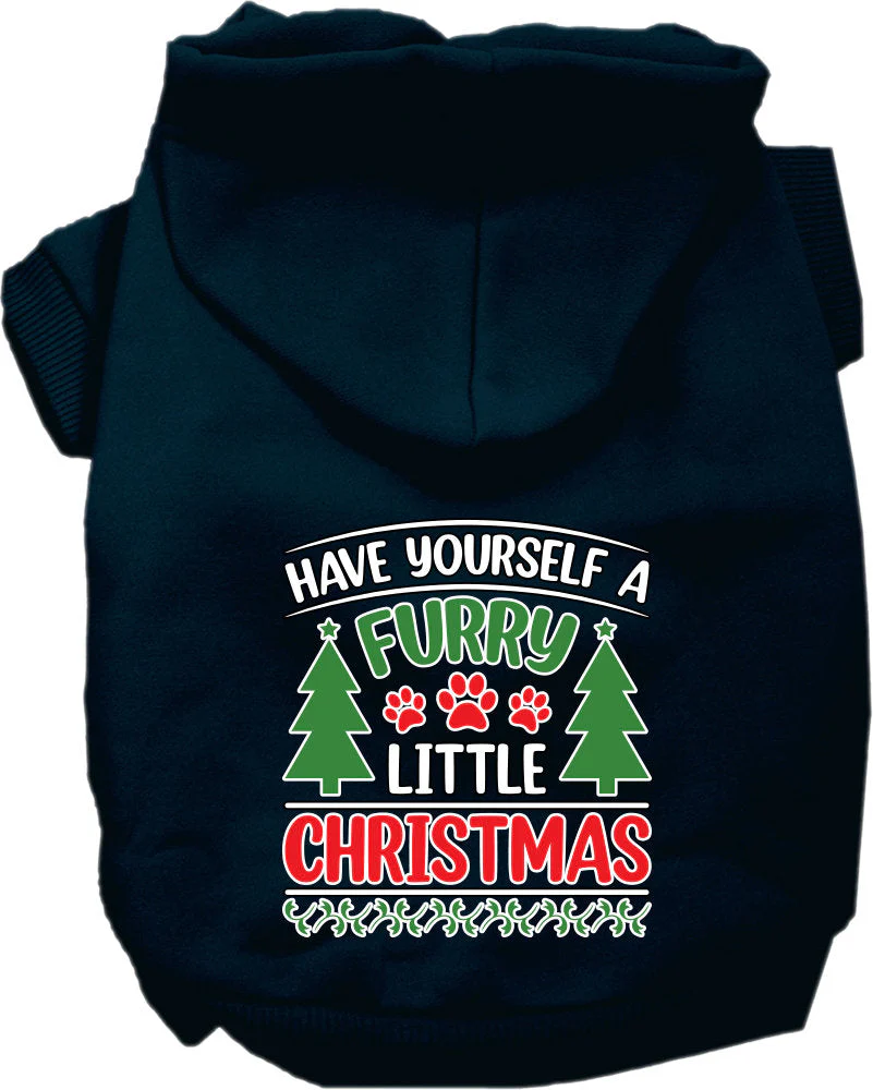 Christmas Pet Hoodie, "Have Yourself A Furry Little Christmas" - Image 8