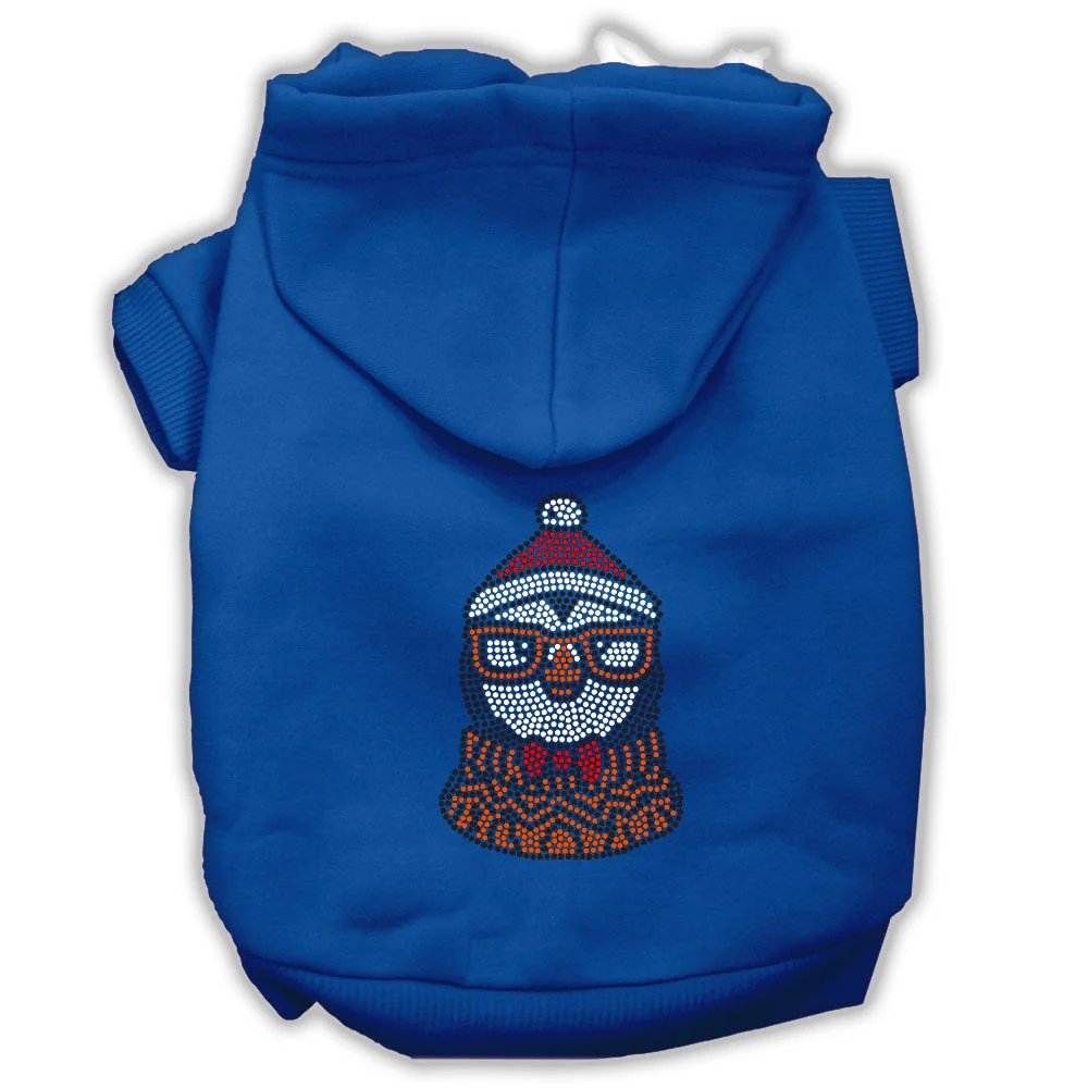 Christmas Pet Hoodie "Hipster Penguin" - Image 3