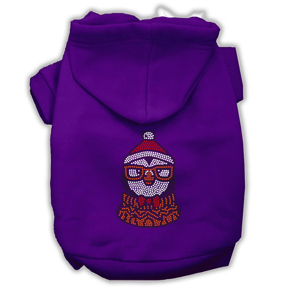 Christmas Pet Hoodie "Hipster Penguin" - Image 6