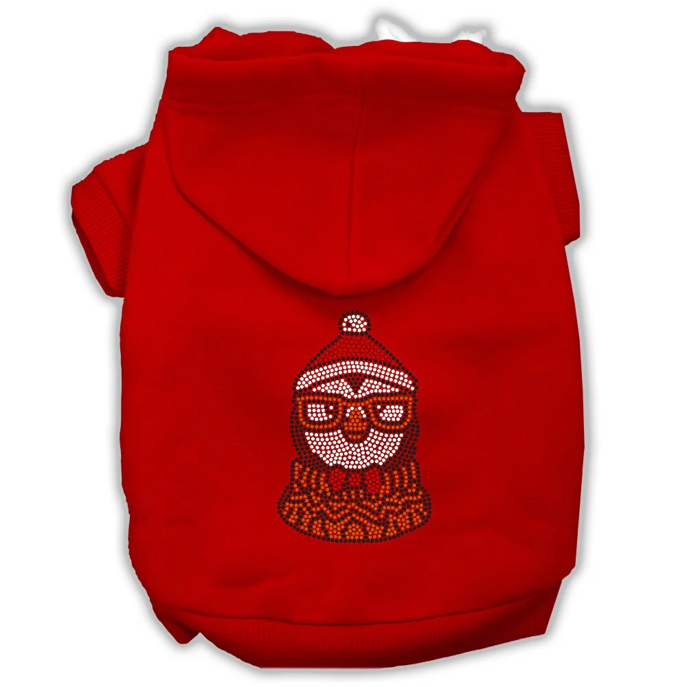Christmas Pet Hoodie "Hipster Penguin" - Image 7