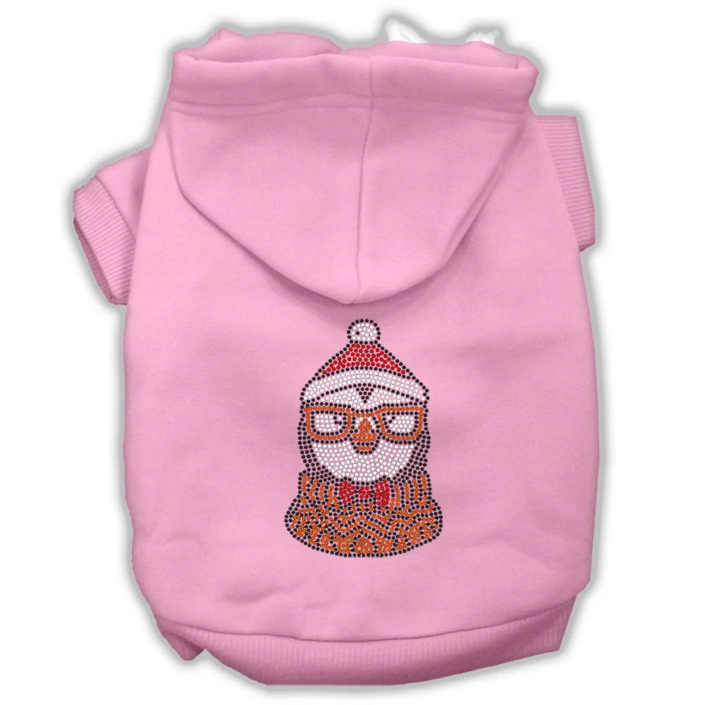 Christmas Pet Hoodie "Hipster Penguin" - Image 8