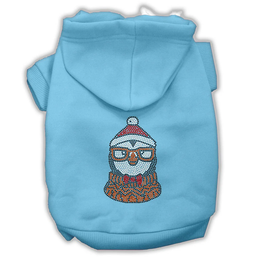 Christmas Pet Hoodie "Hipster Penguin" - Image 9