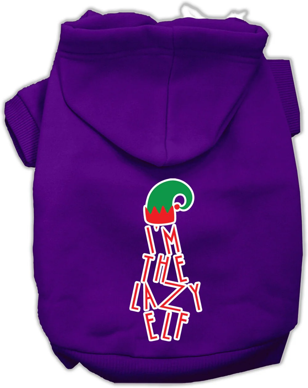 Christmas Pet Hoodie "I'm The Lazy Elf" - Image 10