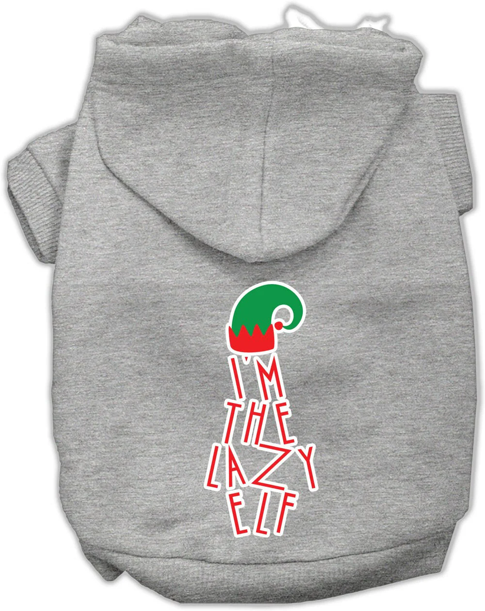Christmas Pet Hoodie "I'm The Lazy Elf" - Image 5