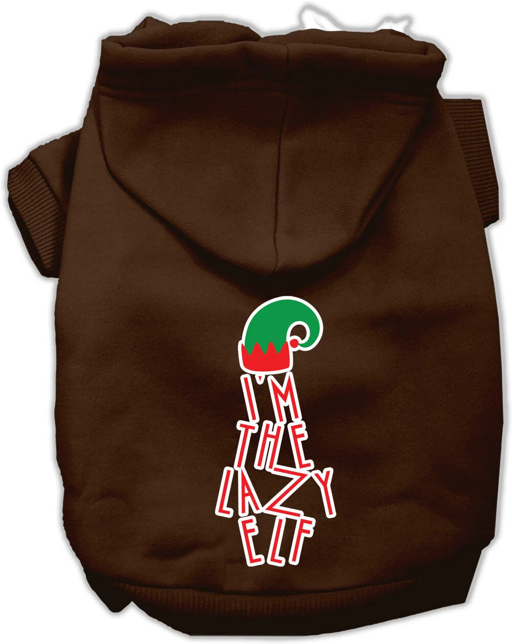 Christmas Pet Hoodie "I'm The Lazy Elf" - Image 7