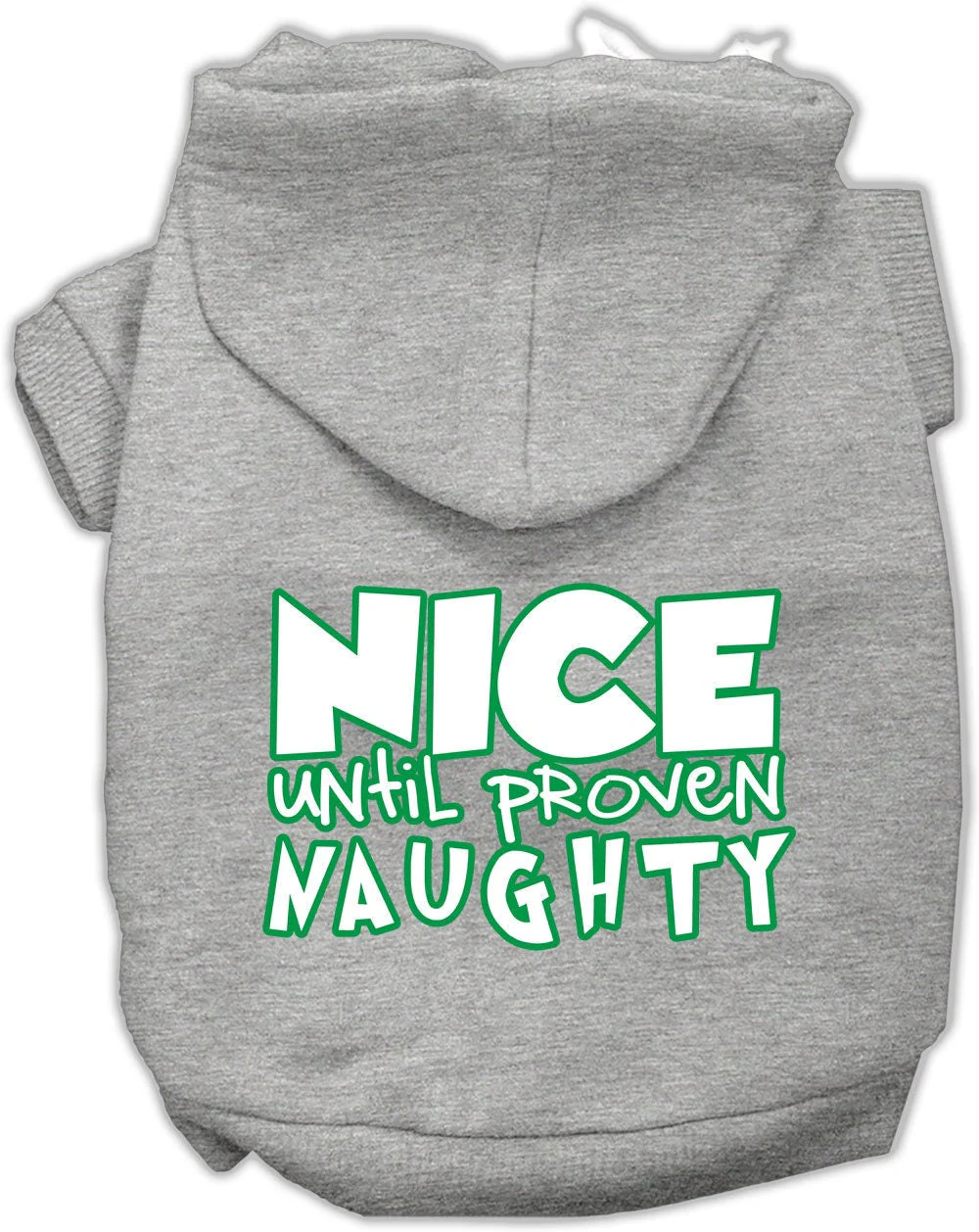 Christmas Pet Hoodie "Nice Until Proven Naughty" - Image 3