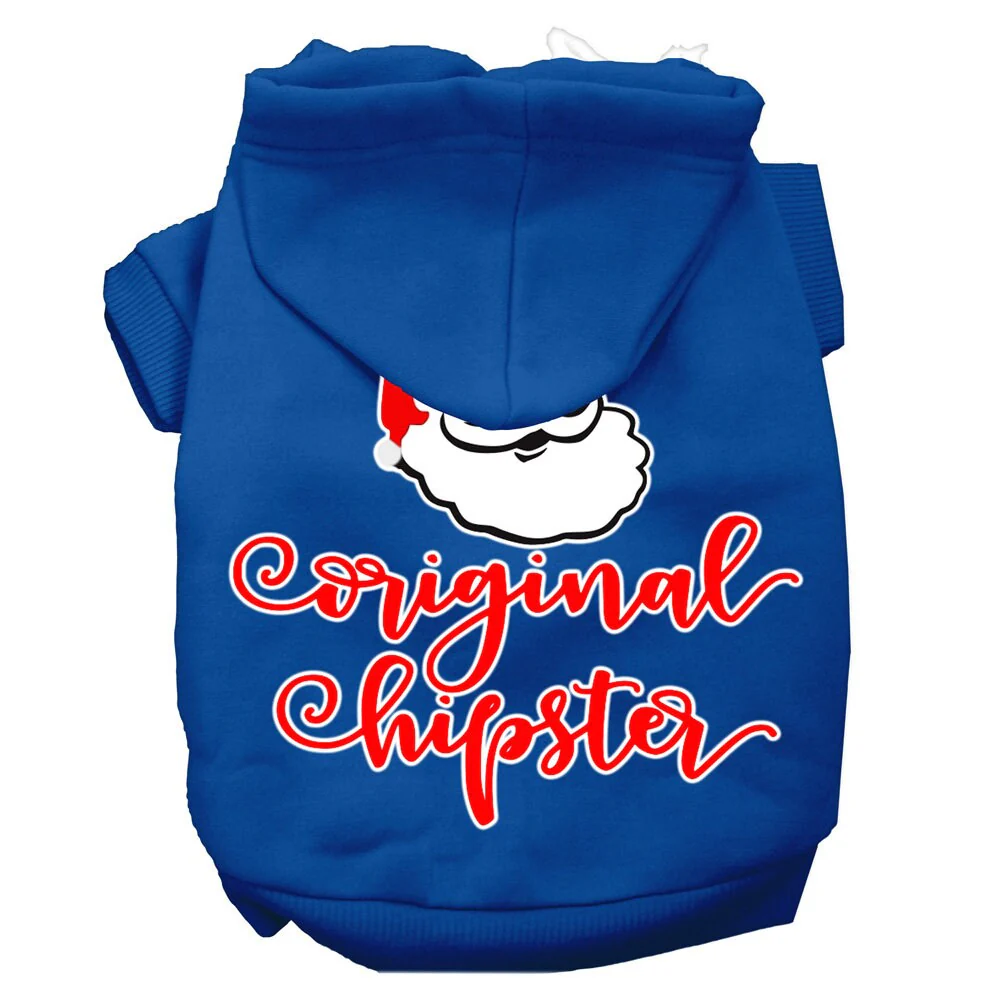 Christmas Pet Hoodie "Original Hipster" - Image 4