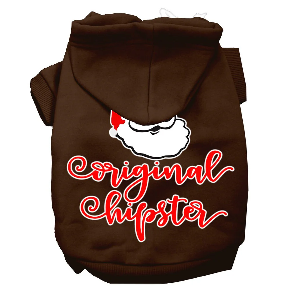 Christmas Pet Hoodie "Original Hipster" - Image 5