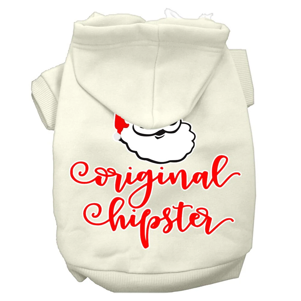 Christmas Pet Hoodie "Original Hipster" - Image 6