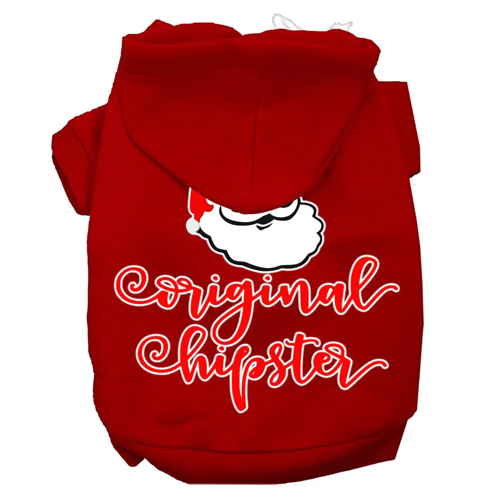 Christmas Pet Hoodie "Original Hipster" - Image 8