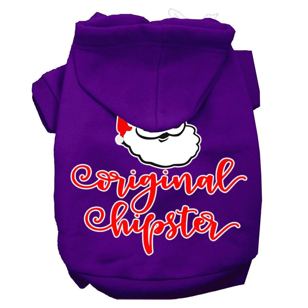 Christmas Pet Hoodie "Original Hipster" - Image 9