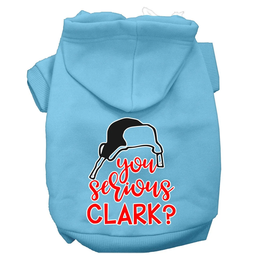 Christmas Pet Hoodie Screen Printed, "You Serious Clark?" - Image 10